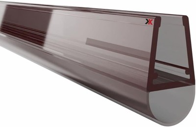 KRAUS Premium Duschdichtung DD-1 Duschtürdichtung für 6-8mm Glasstärke à 1000mm