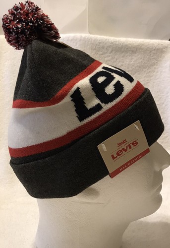 Levi’s Men’s Pom Pom Beanie - Picture 5 of 7