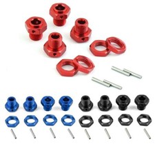 1/8 Arrma Outcast / Kraton 4x4 4s 17mm Aluminum Wheel Hex Hubs Hexes Nuts Pins
