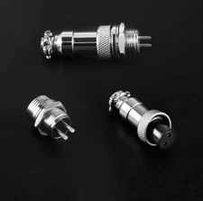 GX12 Aviation Circular Connector Male Plug& Female Socket Diameter 12mm
