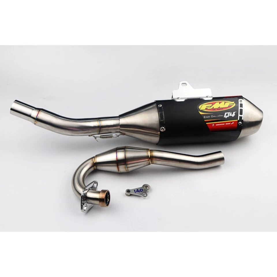 Full System Complete Muffler Exhaust Fit FOR KAWASAKI KLX KLX140L Foto 4 de 4