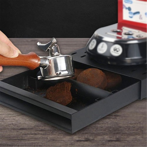 EE. UU. Cajón Knock Box Desmontable Café Molido Contenedor Knock Negro - Imagen 3 de 7