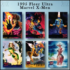 1995 Fleer Ultra Marvel X-Men (1-150) Base Set / Pick Your Cards / Buy4+ Save20%