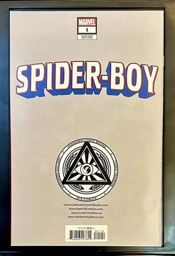 (KEY) SPIDER-BOY #1 - KAARE ANDREWS EXCLUSIVE (ORIGIN & 1ST SOLO SPIDER-BOY) NM+ - Bild 2 von 2