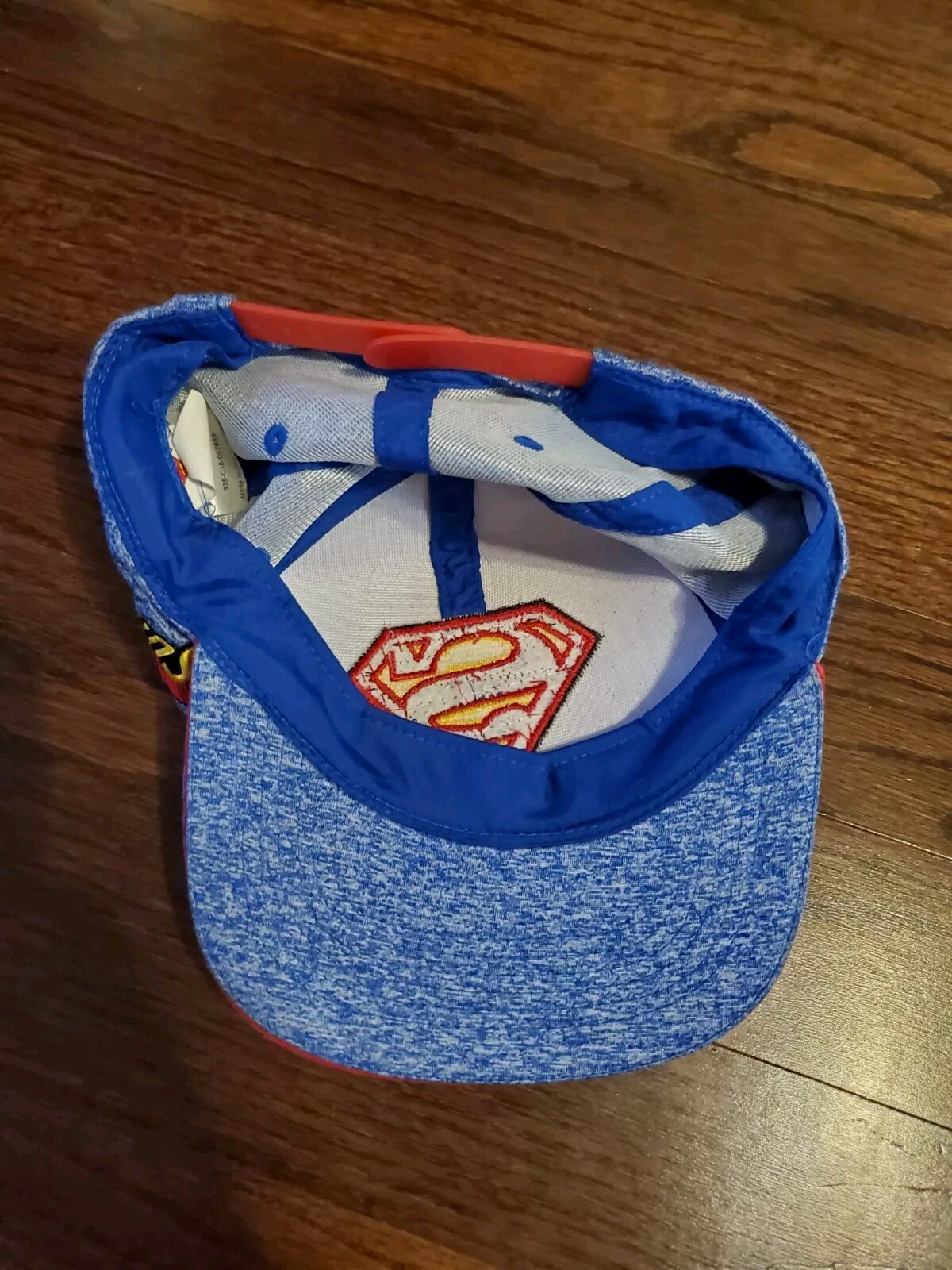 Superman Logo Distorted Background Snapback Adjus… - image 3