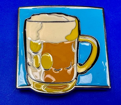 Bicchiere Birra Tazza Traboccante Birra Novità Bar Gag Regalo Fibbia Cintura
