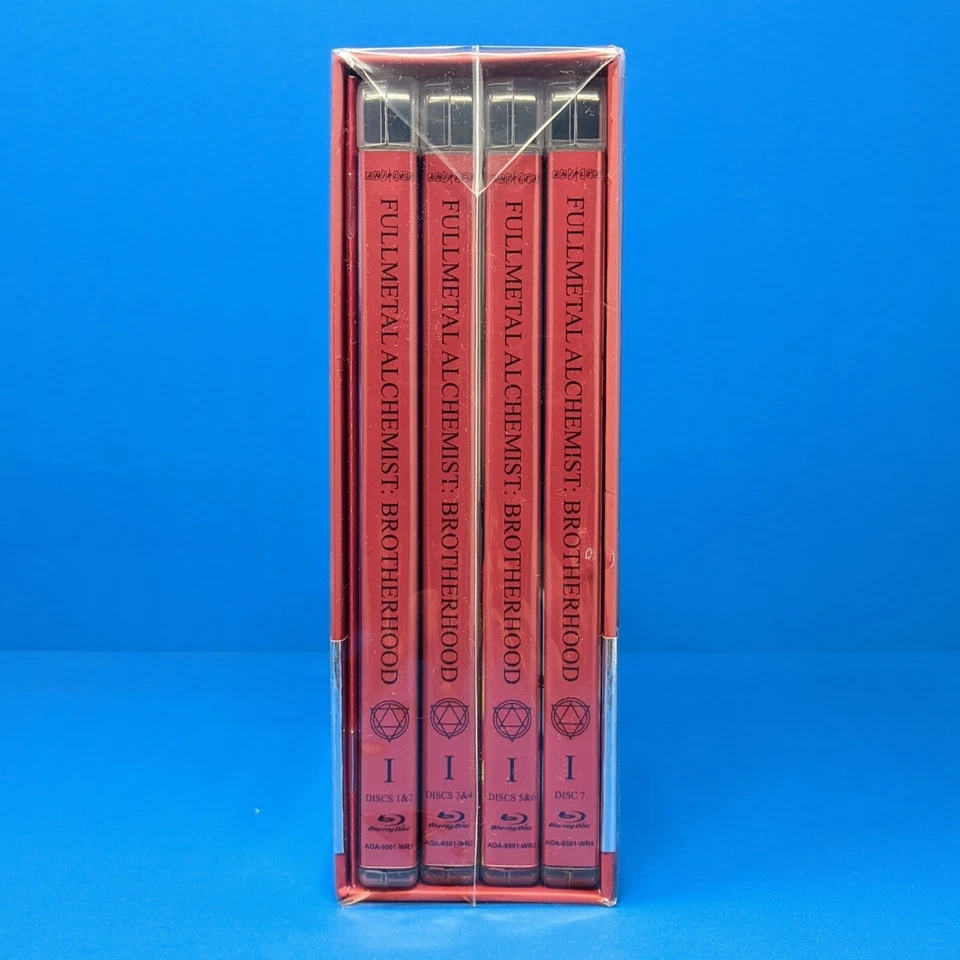 Fullmetal Alchemist Brotherhood Limited Edition Blu-ray Box Sets 1 & 2 Anime - Image 4 of 4
