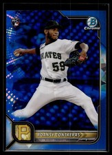 Roansy Contreras 2022 Bowman Chrome Sapphire Edition A Card #99