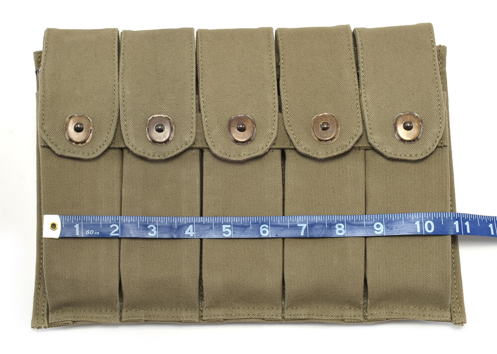 Us Ww2 Rigger Made M1911 .45 4 Cell Magazine Pouch Holster WW2 Us Ww2 Rigger Made M1911 .45 4 Cell Magazine Pouch Holster WW2