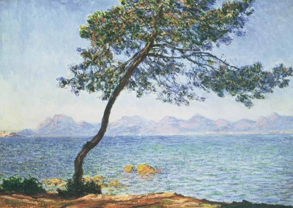 Antibes, Claude Monet, Wall Decor Home Art Print 24" x 32"  1067 - Image 2 of 2