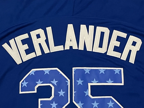 NWT Justin Verlander 2013 All Star Game Majestic Size 52 American League Jersey - Picture 9 of 12