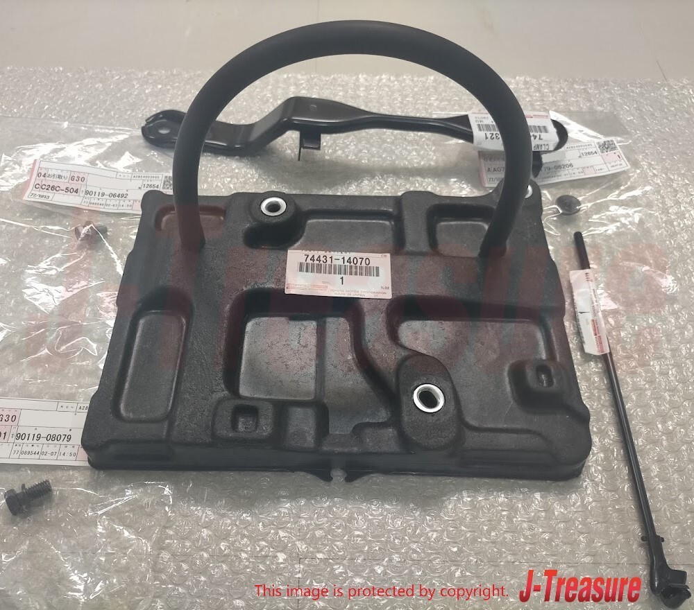 TOYOTA SUPRA JZA80 MK4 93-98 Genuine Battery Tray & Hold & Clamp