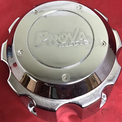 ONE NEW PROVA ALLOYS CHROME CENTERCAP 972B139-5H /12570