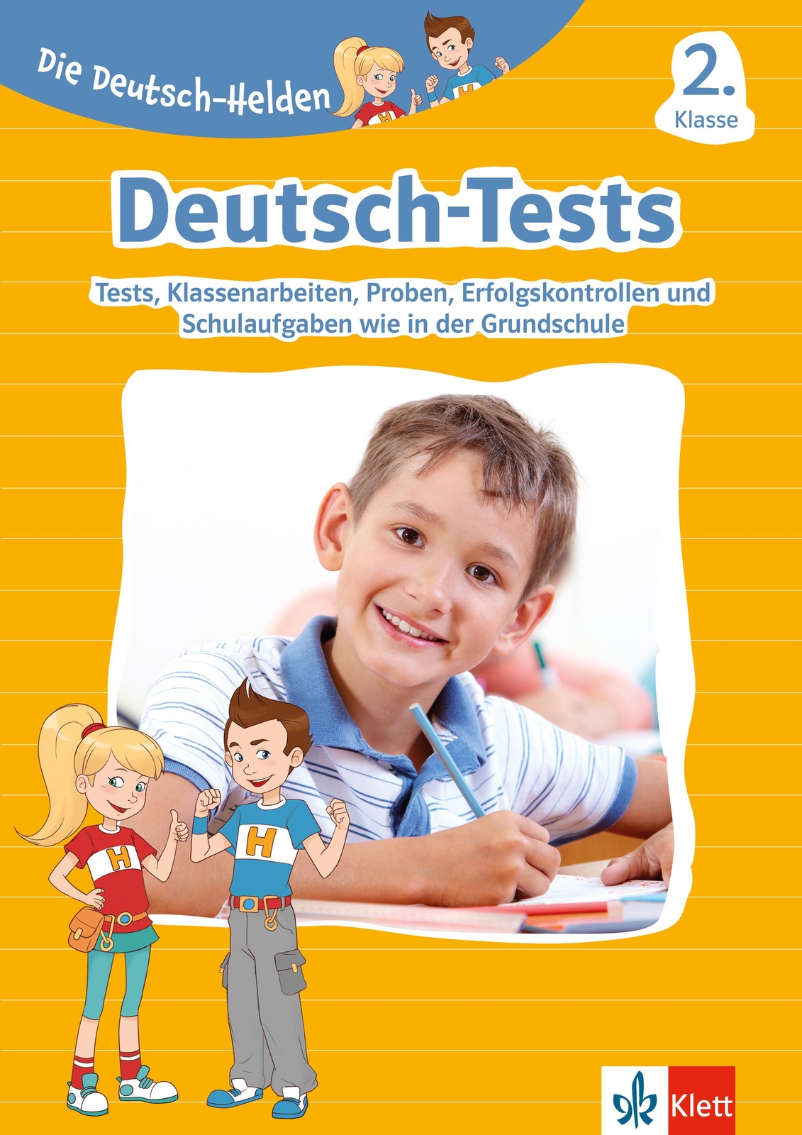 Thumbnail - Die Deutsch-helden: Deutsch-tests 2. Klasse | Sonja Reichert |