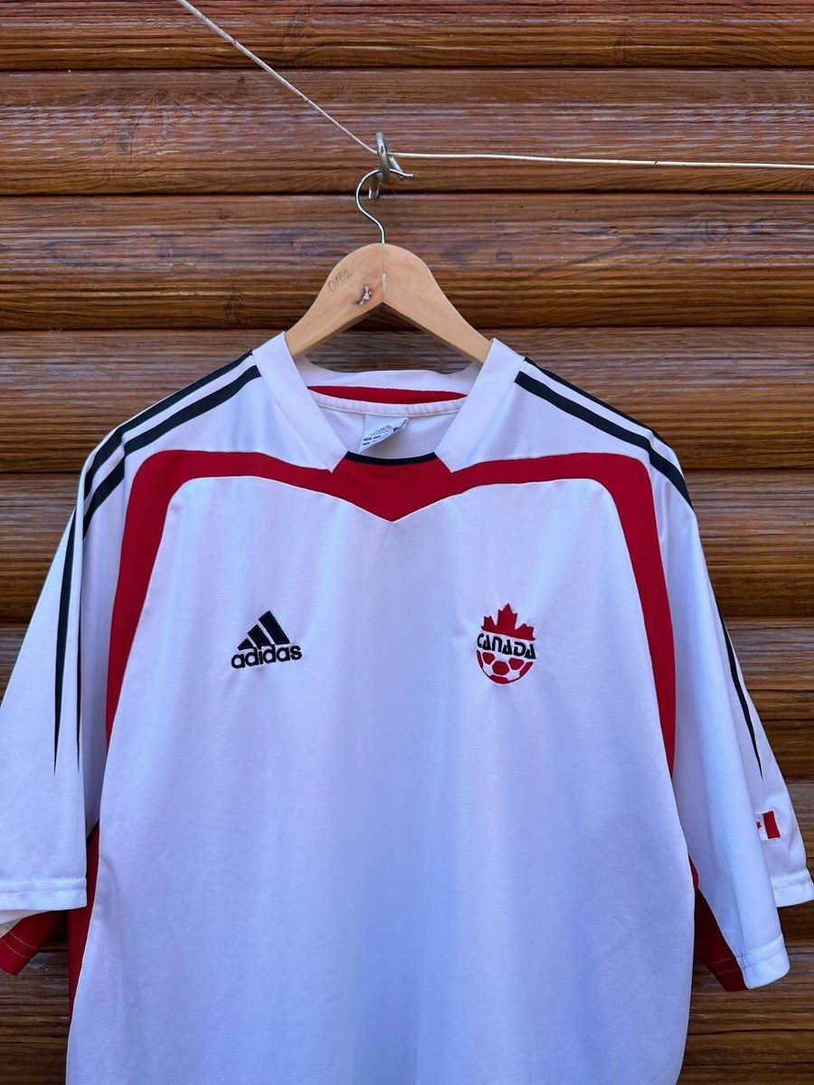CANADA NATIONAL TEAM 2004/2006 FOOTBALL SHIRT JERSEY HOME ADIDAS