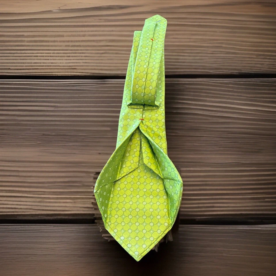 CORBATA COLECCIÓN FIRMA DANIEL CREMIEUX EDICIÓN LIMITADA 42/70 100% SEDA VERDE Foto 3 de 4