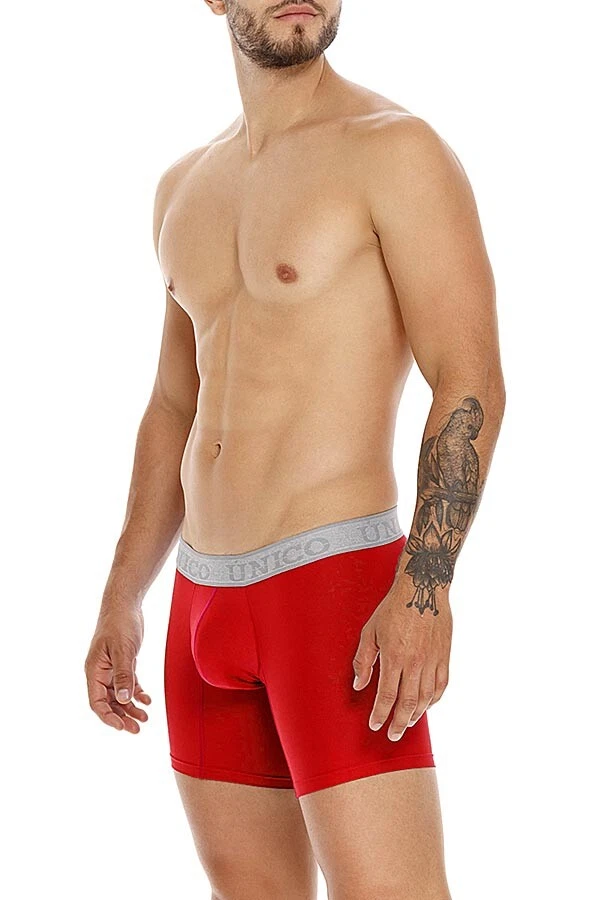 Unico Boxer Long Leg RUSTICO Microfiber Men's Underwear - Image 3 of 4