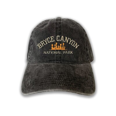 Bryce Canyon National Park Embroidered Cap hat baseball hat Camping Hat