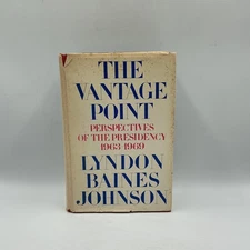 The Vantage Point Lyndon Johnson Perspectives Presidency 1963-1969 HC 1971 Book