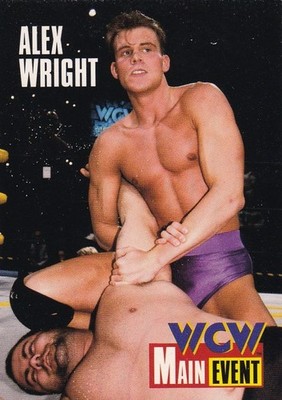 Alex Wright 1995 Cards WCW Pro Wrestling Trading Card #30 Main Event WWE