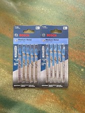 Lot Of 2 Bosch T118A 5pk 3-5/8" 17-24TPI T-Shank Jigsaw Blades