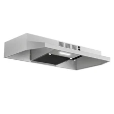 Range Hood 30 inch Under Cabinet, Stainless Steel Kitchen Vent 280CFM, Built-in