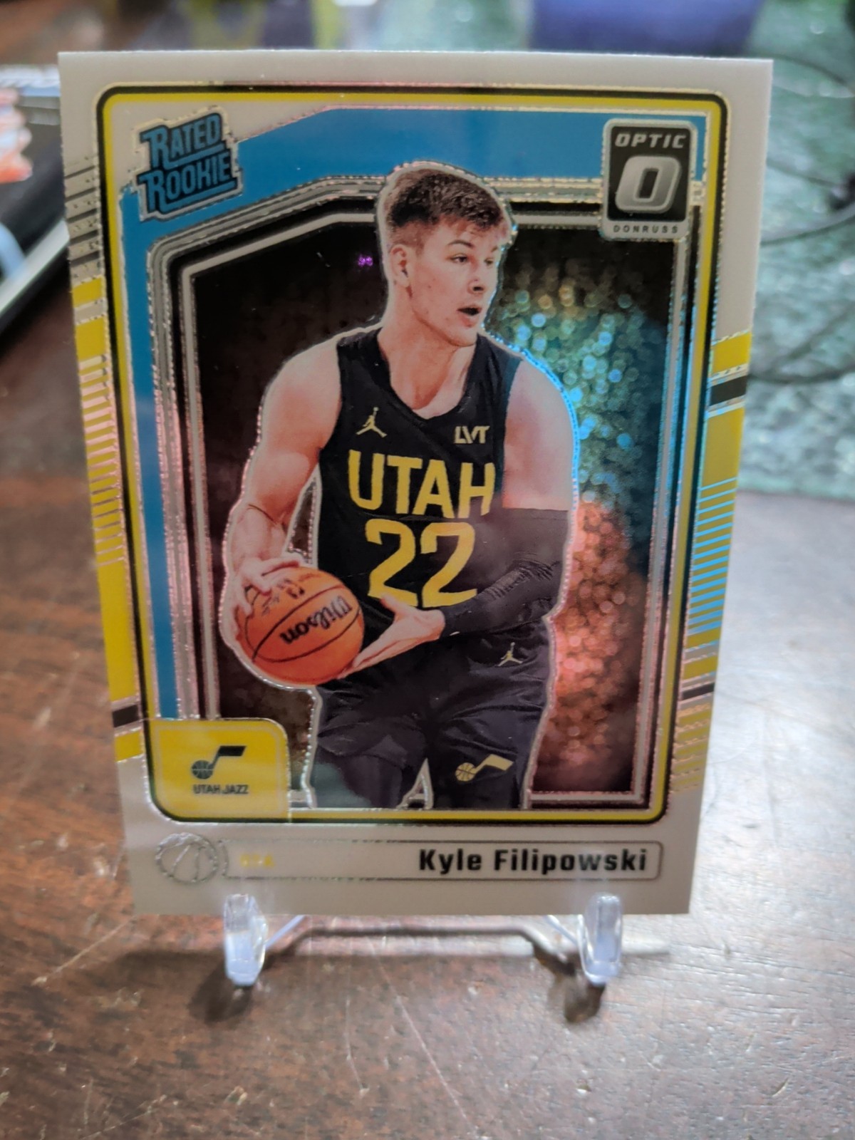2024-25 Panini Donruss Optic - Rated Rookie Kyle Filipowski #300 Holo Prizm (RC)