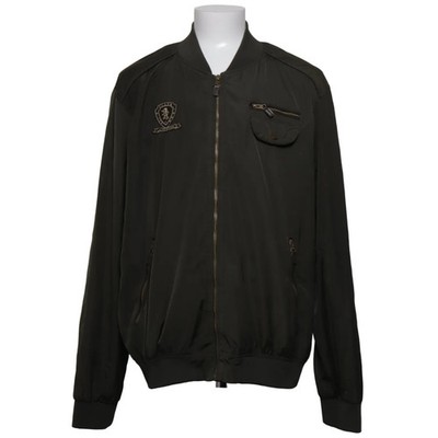 Chaps & Friends, Bomberjacke, Herren, Größe: XL, Grün, Polyester, Einfarbig #jD7