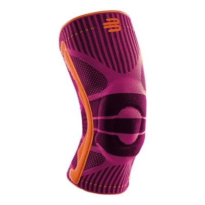 Knee Brace Support Patellar Pad Compression Pink Medium Bauerfeind Sports Pain