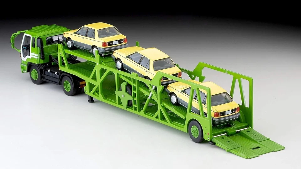 Tomytec Tomica Limited Vintage NEO LV-N225a Isuzu 810EX Car Transporter 1/64 JPN - Image 2 of 4