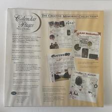 Creative Memories 12" x 12" Calendar Pages - 6 sheets/12 Pages - NIP