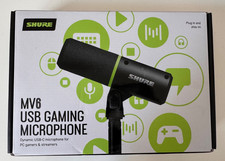 Imagen de Shure MV6 Gaming Microphone Dynamic USB PC Mic for Video Games &Streaming