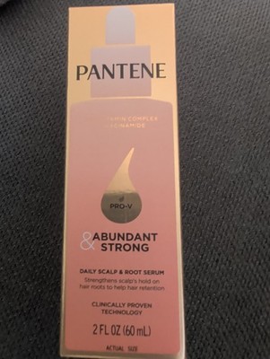 Pantene Pro Vitamin Abundant & Strong Scalp & Root Serum 2 oz New