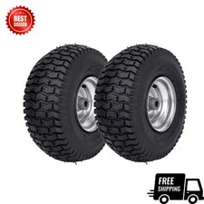 15x6.00-6 Lawn Mower Tire And Wheel Front Tire For Riding Mowers And Tractors