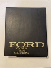 1965 Ford Mustang Thunderbird Galaxie Fairlane Dealer Color Upholstery Album