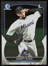 2023 Bowman Draft #BDC-10 Emmett Olson Chrome
