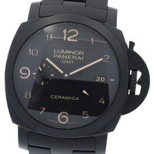 PANERAI Luminor 1950 PAM00438 3 Days GMT Tutonero Automatic Men's Watch_939715