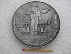 Vintage Soviet Table Medal 1000th Anniversary City of Vitebsk Lenin USSR