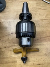 CME Heavy Duty 3/8” - 1” Ball Bearing DRILL CHUCK, CAT40 ARBOR Jt4 CNC Jacob 20n