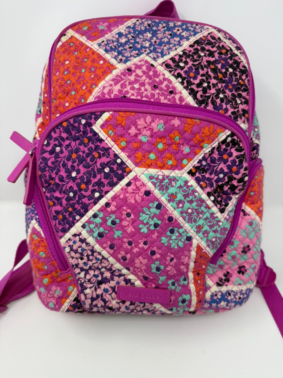 Vera Bradley Iconic Deluxe Modern Medley Backpack