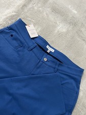 PETER MILLAR CROWN SPORT MENS EB66 PERFORMANCE FIVE POCKET PANTS SIZE 34-32 BLU