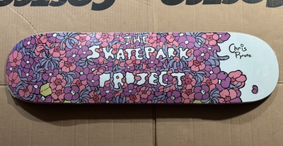 #ad Chris Pyrate Skateboard Deck for The Skatepark Project $30.00