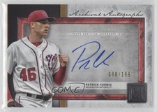 2020 Topps Museum Collection Archival 80/199 Patrick Corbin #AA-PCO Auto gp1