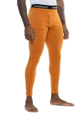 $115 SmartWool Men's Thermal Merino Wool Base Layer Bottom-Marmalade- Medium-New