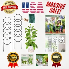 Elegant 17.5 Inch Indoor Plant Trellis - Durable Support for Climbing Plants