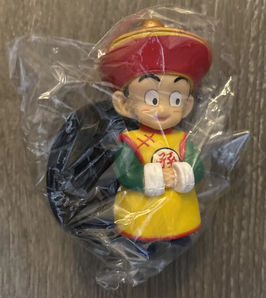 RARO Dragon Ball Z KID GOHAN Sombrero Rojo Figura Vinilo Estatuilla Caja Ciega Japonesa Foto 2 de 4