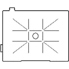 Pentax 645D Camera Focusing Screen DK-80 WC, 38583 Digital Camera Accessory