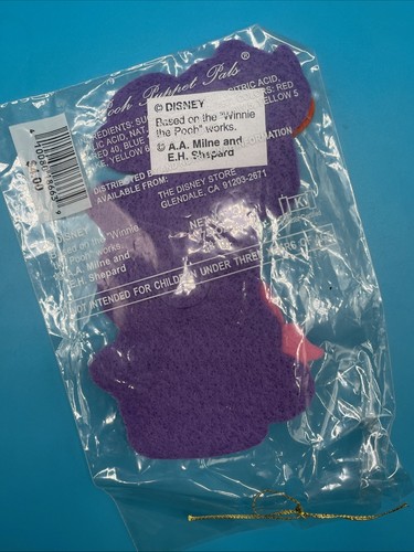 DISNEY STORE VTG 90s WINNIE THE POOH PUPPET PALS 3-D FELT LOLLIPOP HOLDERS - Picture 7 of 7