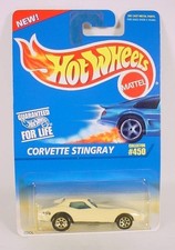 Hot Wheels Collector # 450 White Corvette Stingray w/ 7sp