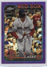2024 Topps Chrome Logofractor Edition Purple Refractor /250 Triston Casas 1pr8